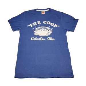 Old School Homage Columbus Clippers The Coop tee